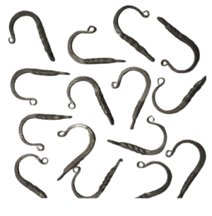 Hand-Forged Twisted Style Iron Hooks (15)